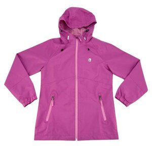 Liquid | Girl's Rain Jacket | Pink | Large